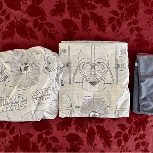 Star Wars Bedding Sheets - Black and Gray